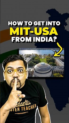🔥 How to get into MIT-USA From India ? #studyabroad #abroadinformation #studyforfree #harshsir