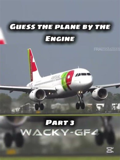 Guess the plane by the engine | #aviation #edit | pt 3