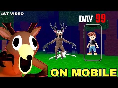 SURVIVING 99 NIGHTS IN DANGEROUS FOREST ROBLOX