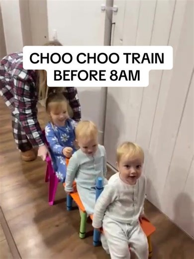 Standard antics in our house every morning. The kids loved this though. #christmas #play #twin #3under4 #mumsoftiktok