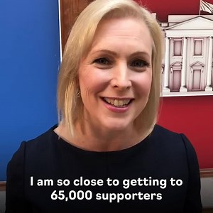 We are in reach of the DNC’s 65,000 donor threshold to guarantee my spot on the debate stage! Will you rush $1 to lock down Kirsten’s spot before it’s too late? | Kirsten Gillibrand