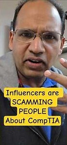 Tech influencers are lying to you about CompTIA A+, Network+ and Security+