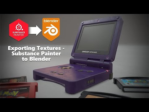 Substance Painter Blender Workflow