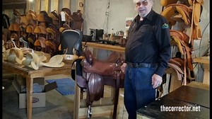 2020 Reiner Saddle by Len Brown's Innovations. | The CorrecTOR Saddling System