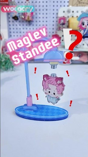 Tutorial❓How to DIY a maglev standee #custommerch #acrylicstand #merchdesign #diycrafts #artist