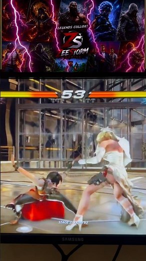 🌸 Nina vs Xiaoyu | Epic Tekken 7 Battle 🔥 #shorts