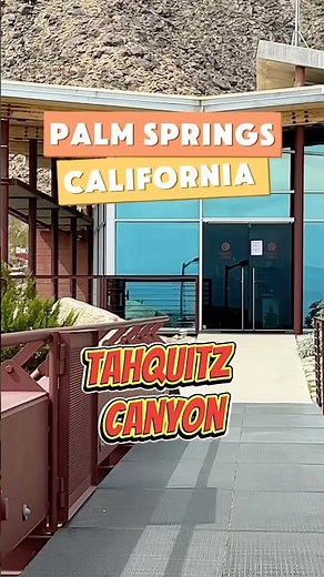 Hidden Oasis in Palm Springs! 🌿 Hiking Tahquitz Canyon & Stunning Waterfall #fyp #shorts #short