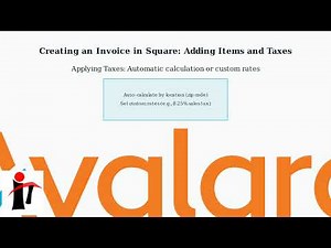How to Create an Invoice in Square Invoices – Items, Taxes & Send