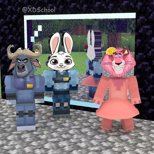 The Magic Mirror That Combines Everything - Sprunki Hopps and Friends!