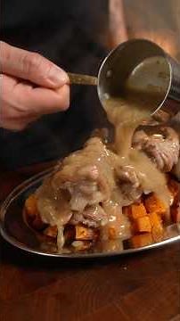 Roasted Butternut Mustard Rabbit ❤️‍🔥🔪✨#recipe #kitchen #rabbit #chef #food
