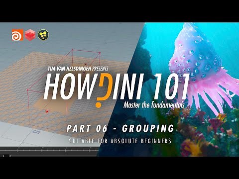 Learn Houdini:Howdini101 - 006 - Grouping