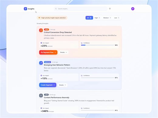 From Data to Action  — AI Insights Platform
