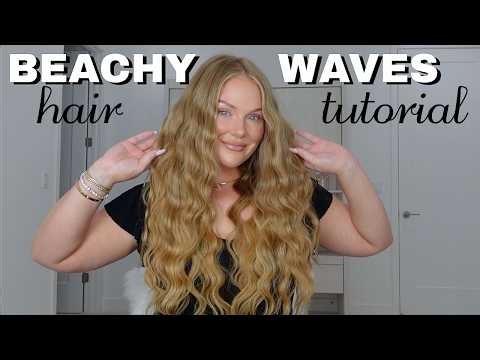 the *EASIEST* beachy waves hair tutorial ✨ Festival hair tutorial with Wavytalk Power Wave