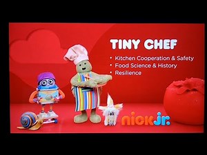 New Nick Jr. The Tiny Chef Show Curriculum Board (2022)