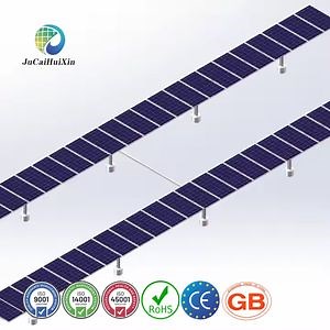 [Hot Item] Auto Tracking Function Ground-Mounted Systems Single Axis Solar Tracker Bracket