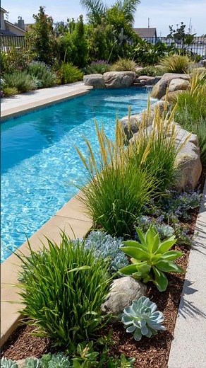 15 Unique Beach Entry Pool Backyard Ideas For Your Tropical Oasis At Home