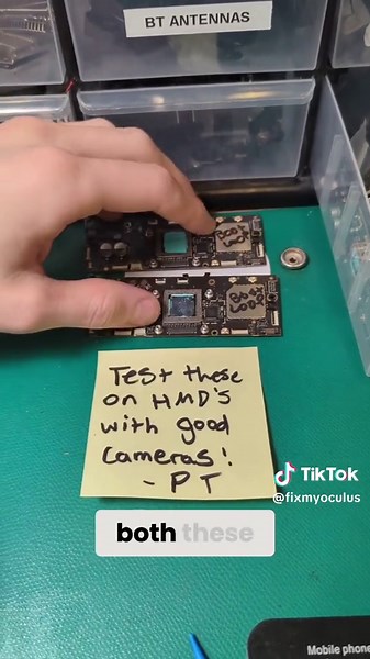 think you have a board or software issue? Well it might just be a bad camera 🤦 #trialanderror #righttorepair #metaquest2 #oculusquest2 #quest2 #fixmyoculus #diy #fypage