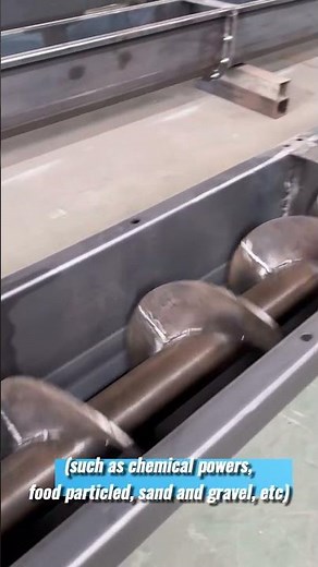Water circulation U-shaped screw conveyor