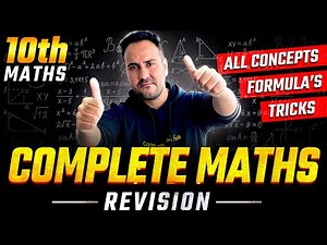 Class 10th Complete Maths Revision | All Concepts, Formula's & Tricks | by Ushank Sir