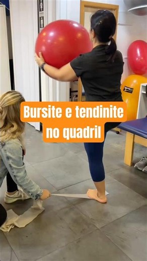Fisioterapia para tendinite e bursite no quadril: exercícios de reabilitação