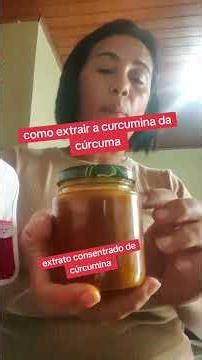 How I extracted curcumin from turmeric #health #healthynutrition