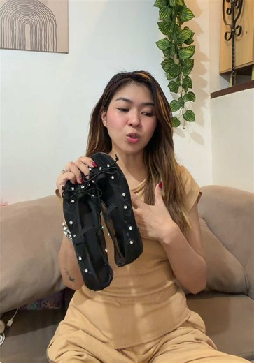 Black Ballerina Flats That Stay Kikay: Chic Mesh Flat Shoes