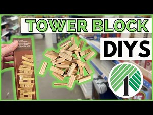 🤯 GRAB TUMBLING TOWER BLOCKS NOW To Make These UNBELIEVABLE DIYS! 🔥