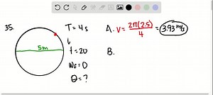 A 5.0 -m-diameter merry-go-round is initially turning with a 4.0 s period. It slows down and stops in 20 s a. Before slowing, what is the speed of a child on the rim? b. How many revolutions does the merry-go-round make as it stops? | Numerade
