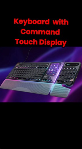KEYBOARD with display command control #shorts