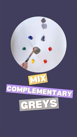 Mixing Neutral Greys with Complementary Colours