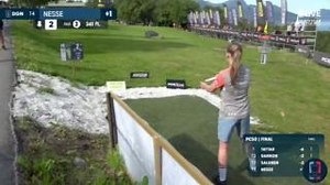 15-year-old, Ida Emilie Nesse, took full advantage of her first DGPT lead card appearance 👀 | Disc Golf Pro Tour