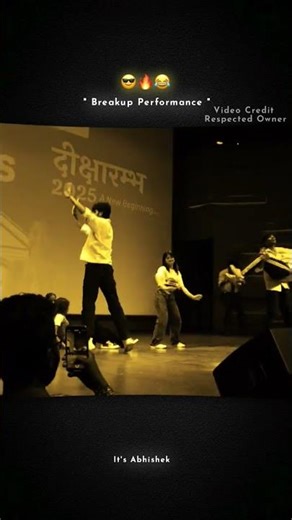 Breakup Performance || Funny Dance Video Status || WhatsApp Lyrics Status Video ||