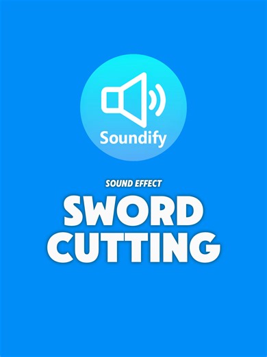 Sword Cutting Sound Effect 🎵 #swordcutting#SwordCuttingSound #SoundEffect#SFX#Soundify