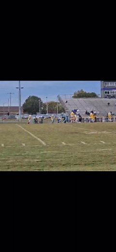 Game ending interception by one of our players! This was his second one the first one he got was a defensive touchdown that got us to 12 points! All of these kids were so great this year! | Haley Hunt