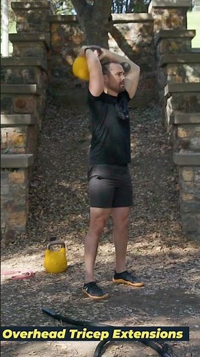 Overhead Tricep Extension Form | Kettlebell Exercises