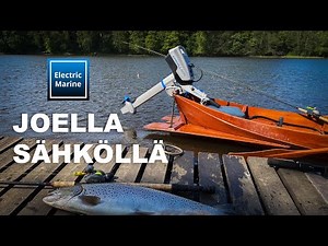 Testataan sähköperämoottoria ePropulsion Spirit kahdessa eri veneessä