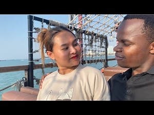 Thai Girl Gave Black Man Her Fish. First Time Experience in Thailand