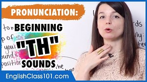 Having a hard time to pronounce #English words with TH sounds? Watch this! 🙊 P.S. Want more videos like this? Sign up now: https://www.englishclass101.com/?src=facebook_pronounce-grammar_fb_video_051121 | Learn English - EnglishClass101.com