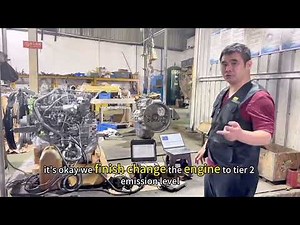 4HK1 changing to fit ZX210 3 SH210 5 OR OEM JCB JS210