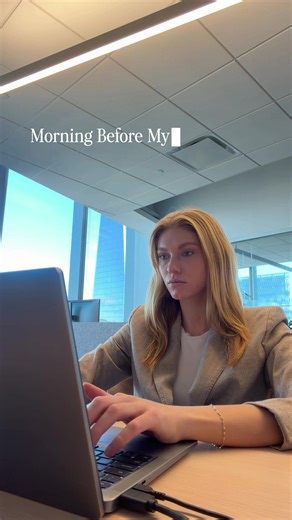 Morning Routine Before Work but Swim Edition😄 Been getting into the routine of swimming a ton while recovering from my knee injury! If anyone has recs of how to get rid of goggle lines lmk lol #nycliving #femalefinance #morningroutine #5to9before9to5