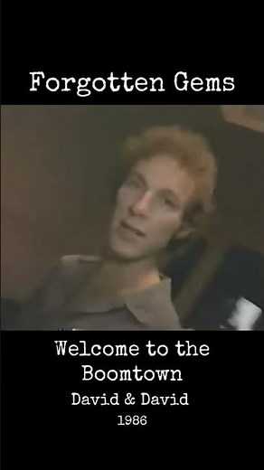 Forgotten Gems - Welcome to the Boomtown by David & David (1986)
