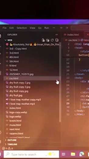 how to use css in html to change background color text color#CSS#web development# for beginners#