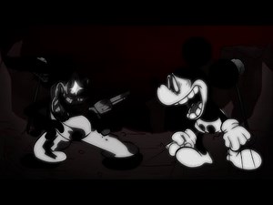 【FNF】(Re:Remake)Hellhole but Oswald and Mickey Mouse sings it