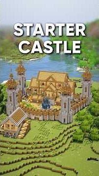 Minecraft Tutorial | Easy Starter House 🏠 #shorts #minecraft