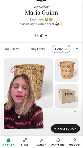 Cute Baskets for Toddler Room Organization