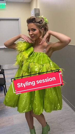 Sabrina Carpenter's Styling Session for CMA Country Christmas