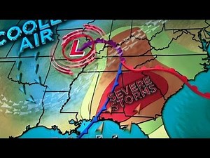 Severe weather threatens Southeast