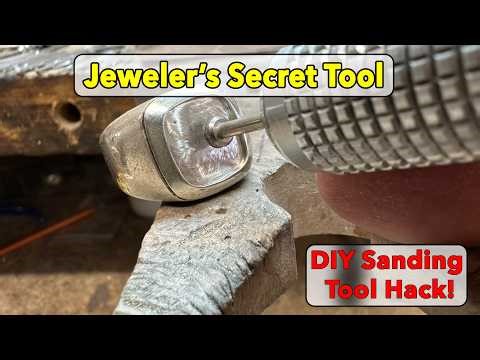 Make This Simple Jewelry Sanding Tool (Perfect for Tight Spaces!)