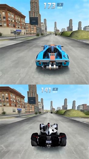 2 SuperCars speed Test 😱🔥|Extreme car driving simulator #viralshorts #gaming