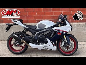 2024 Suzuki GSXR750 Full M4 Exhaust System - Sound Test